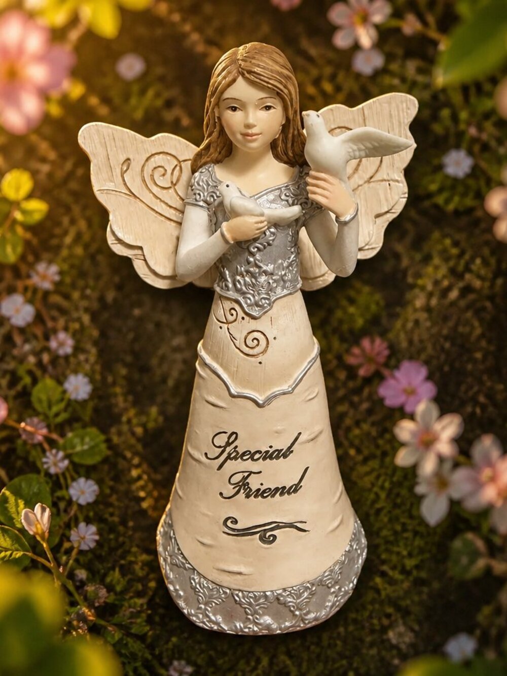 Elements Angel #82427 – Special Friend Resin Angel Decor